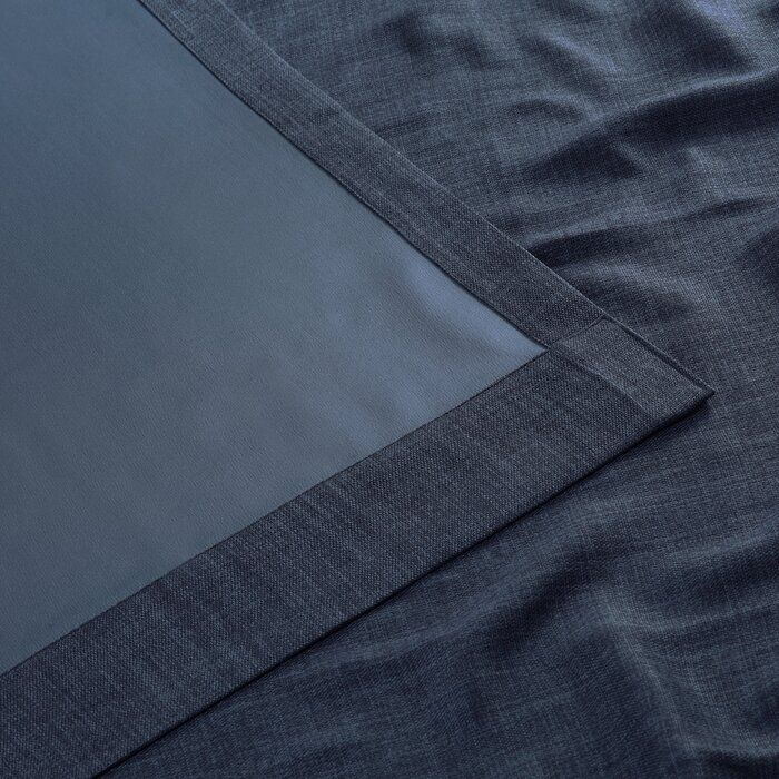 Clem Solid Blackout Rod Pocket Single Curtain Panel thumbnail 4