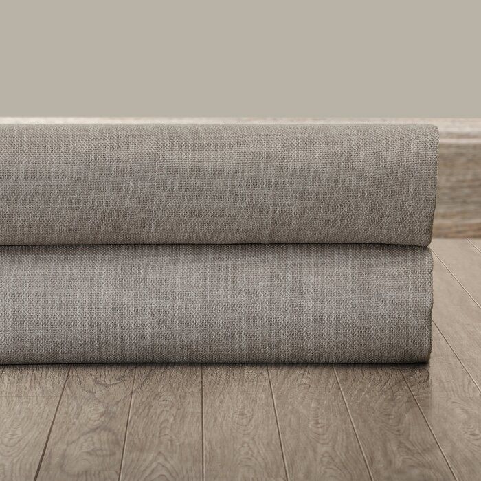Clem Solid Blackout Rod Pocket Single Curtain Panel thumbnail 2