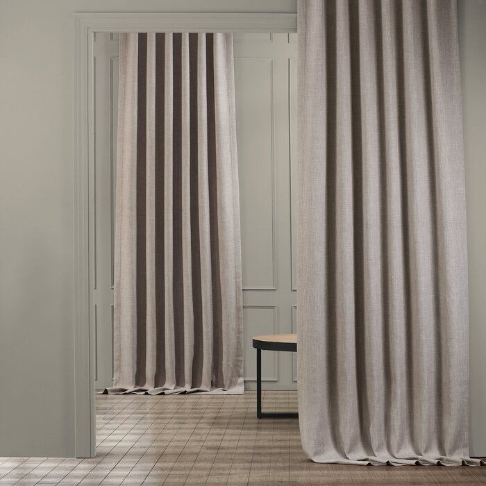 Clem Solid Blackout Rod Pocket Single Curtain Panel thumbnail 5