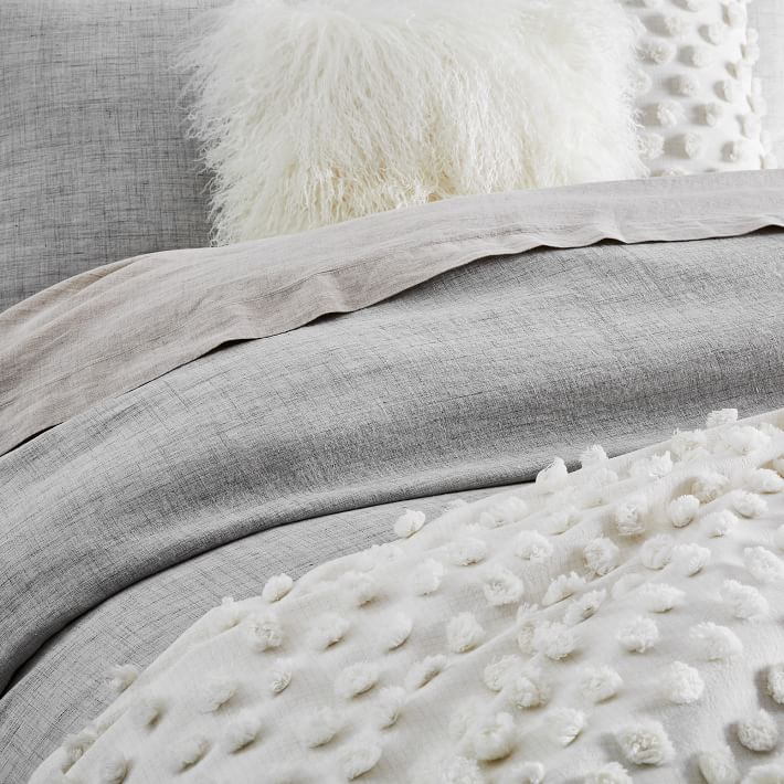 Frost Gray European Duvet cover thumbnail 4