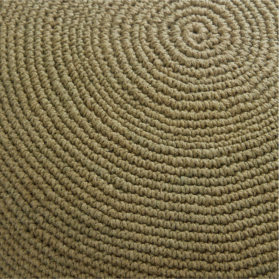 Pico Olive Branch Round Pom Pom Pillow thumbnail 2