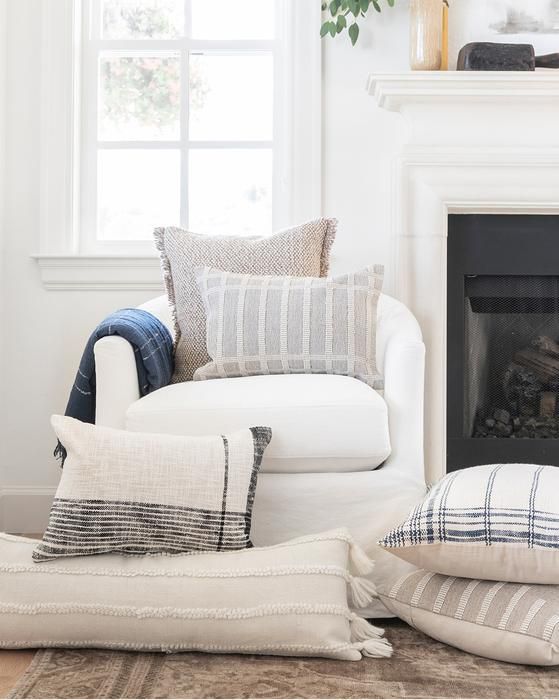 Cooper Woven Pillow Cover thumbnail 5