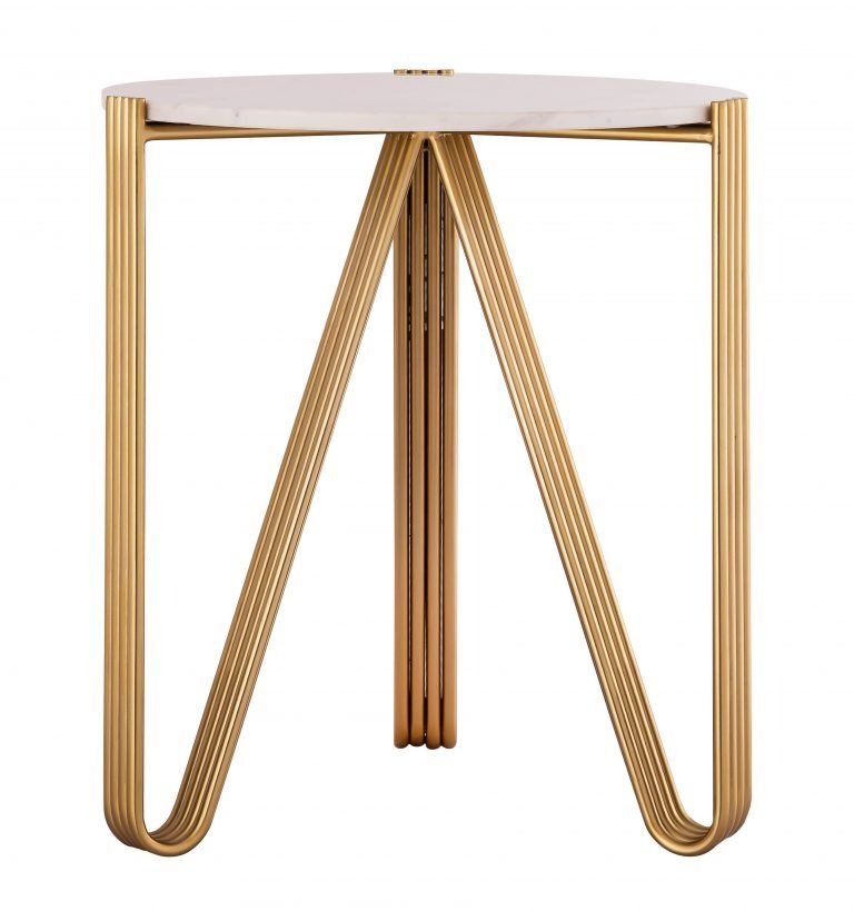 livia marble side table by inspire me home decor thumbnail 3