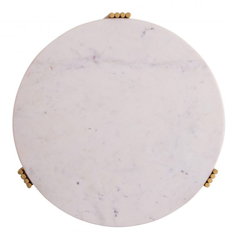 livia marble side table by inspire me home decor thumbnail 4