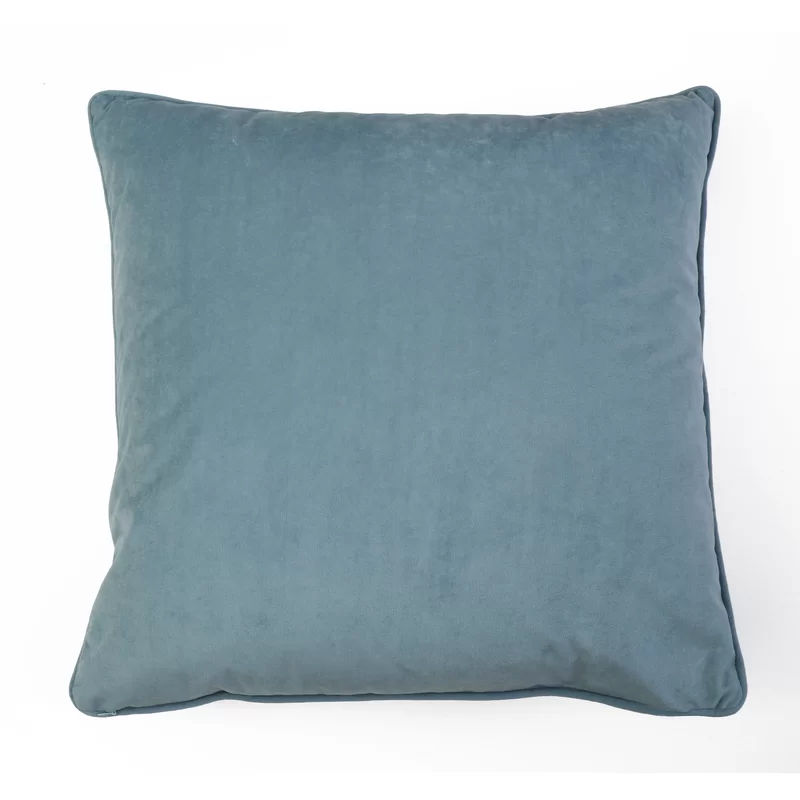 Blue Spurgeon Cheetah Square Velvet Pillow Cover With Insert-20"x20" thumbnail 4