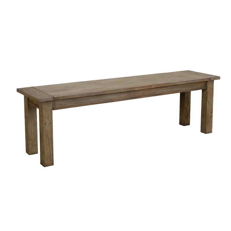 Elland Driftwood Wood Bench thumbnail 3