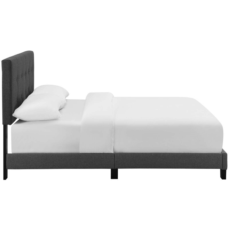 Mei Tufted Low Profile Standard Bed thumbnail 3
