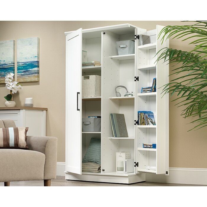 Alverio 4 Shelf Storage Cabinet thumbnail 5