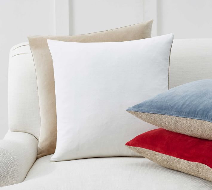 Velvet Linen Pillow Covers no insert thumbnail 3