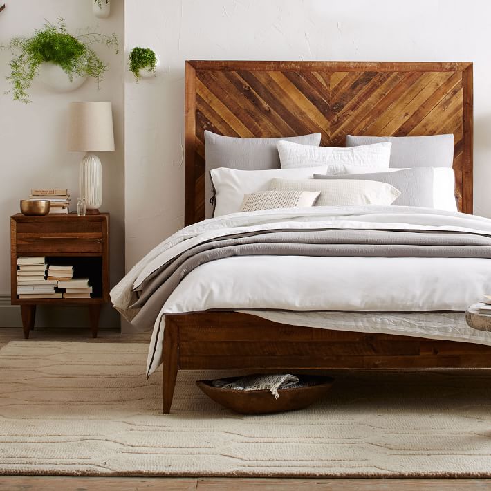 Alexa Reclaimed Wood Nightstand  thumbnail 3