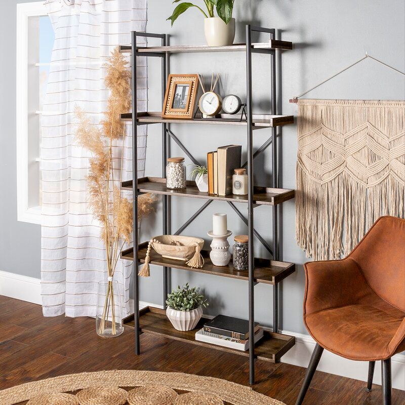 Swindell Etagere Bookcase thumbnail 5