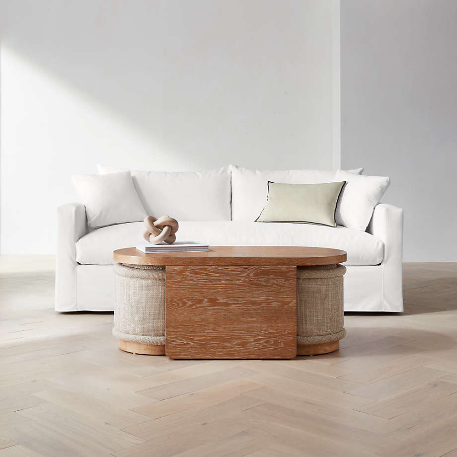 Willow Modern Slipcovered Sofa thumbnail 4