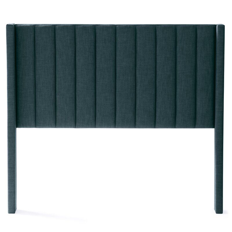 Buron Upholstered Wingback Headboard thumbnail 2