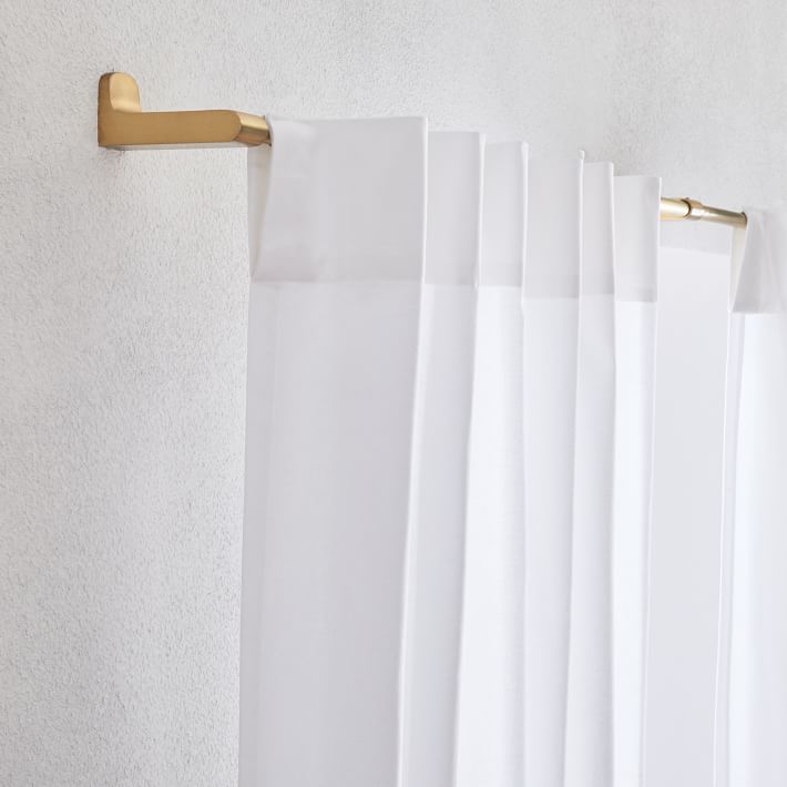 Cotton Canvas Curtain White thumbnail 3