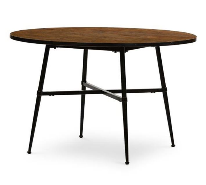Juno Reclaimed Wood Round Dining Table thumbnail 2