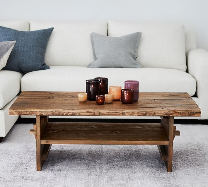Easton Reclaimed Wood Coffee Table thumbnail 2