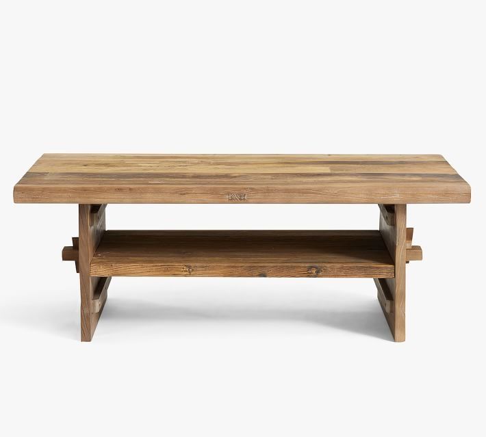 Easton Reclaimed Wood Coffee Table thumbnail 3