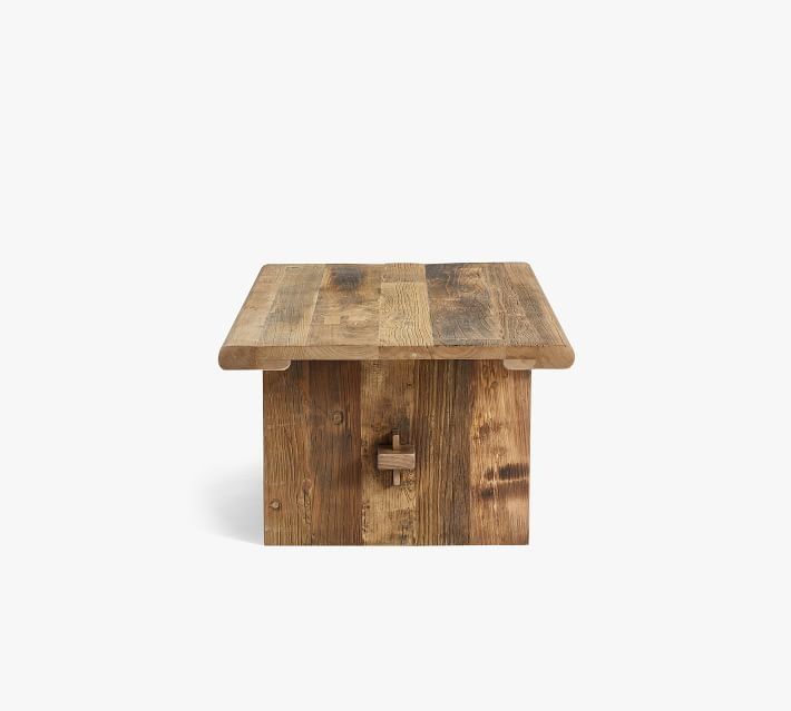 Easton Reclaimed Wood Coffee Table thumbnail 4