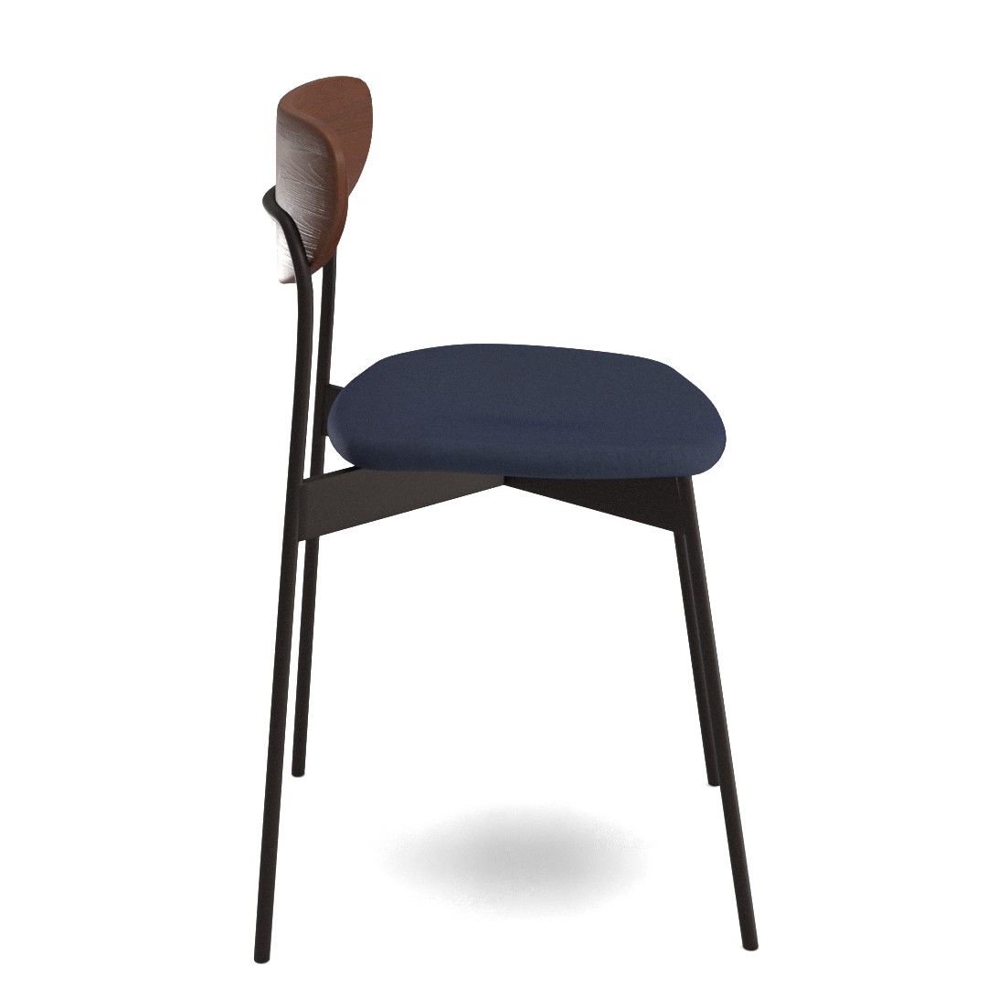 Mid-Century Modern Petal Dining Chair thumbnail 2