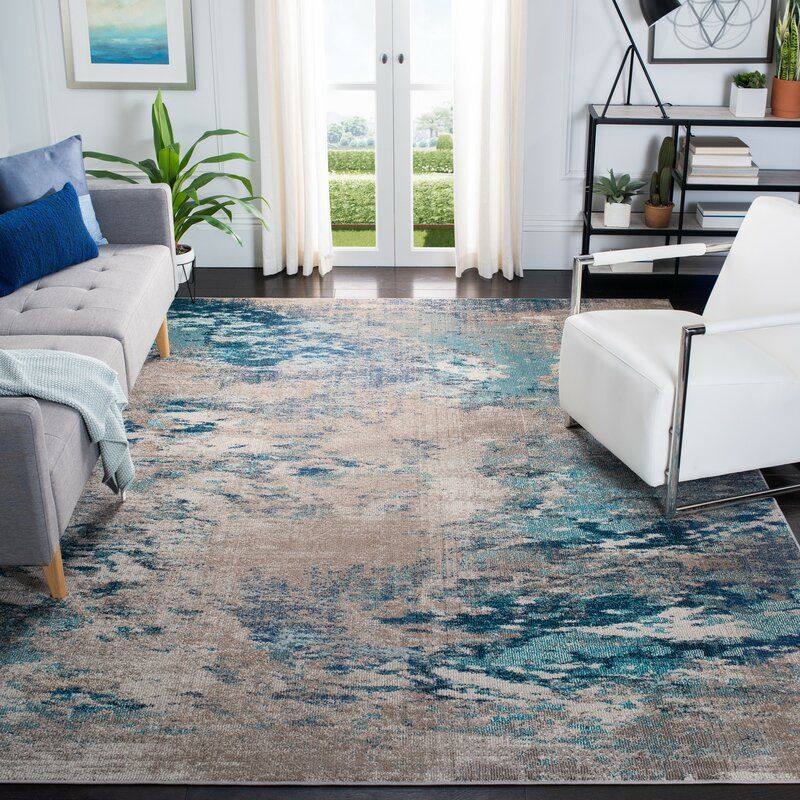 Abderus Abstract Area Rug thumbnail 3