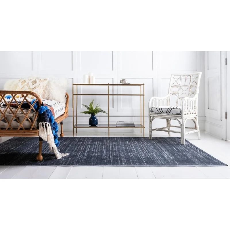 Uptown Navy Area Rug-9'x12' thumbnail 2