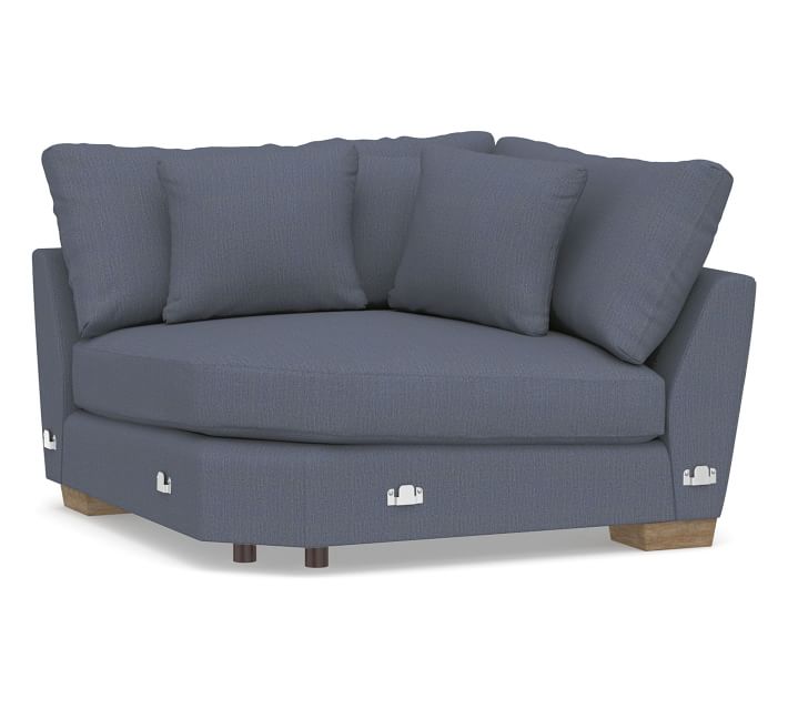 Sullivan Fin Arm Deep Seat Upholstered Sectional thumbnail 4
