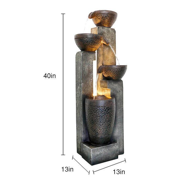 Resin Fountain with Light thumbnail 5