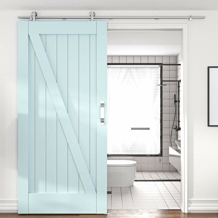 Sliding Standard Single Door Barn Door Hardware Kit thumbnail 2