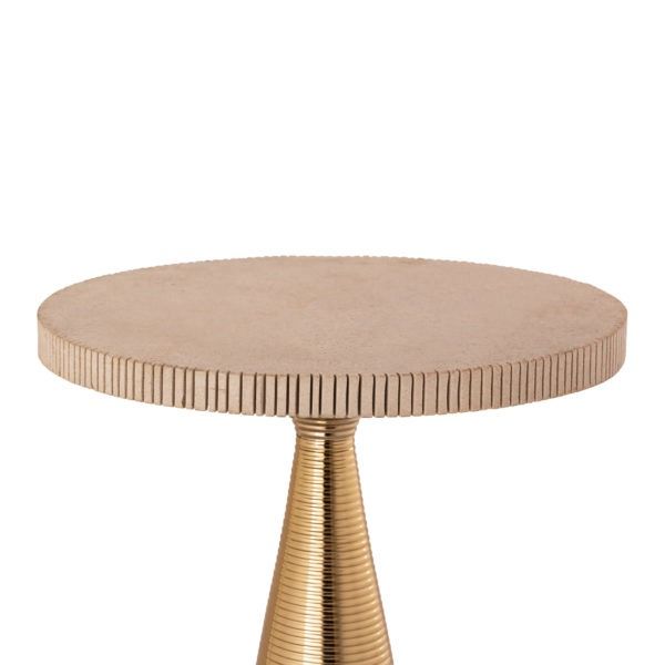 Celestine Ribbed Side Table thumbnail 4