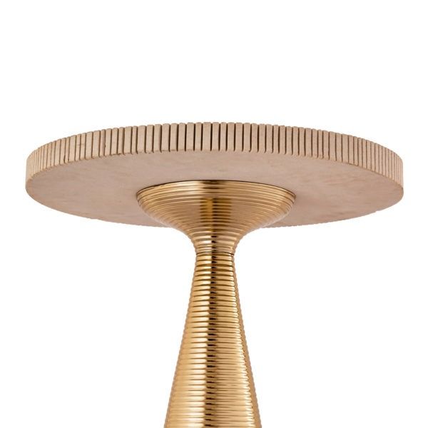 Celestine Ribbed Side Table thumbnail 6