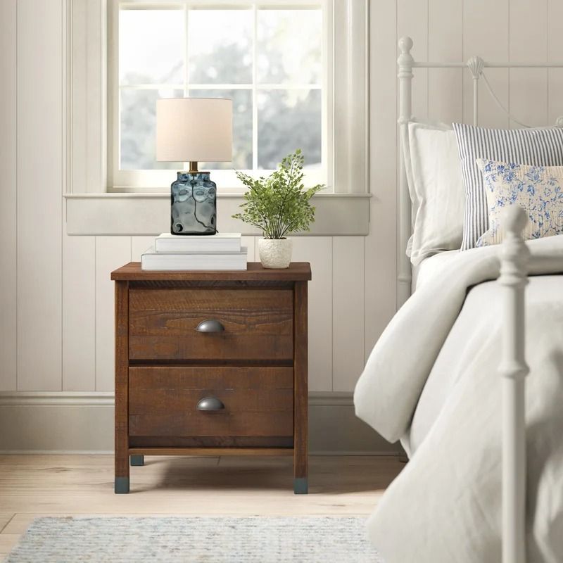 Montauk 2 Drawer Nightstand thumbnail 2