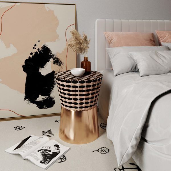 MADILYN WOVEN SIDE TABLE thumbnail 2