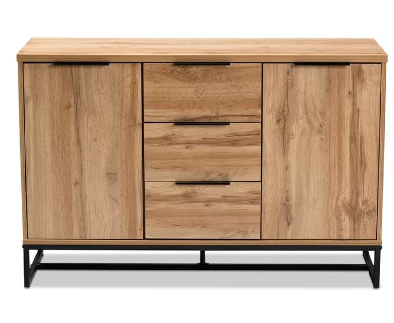 Swanigan Wide Wood Sideboard thumbnail 2