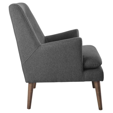 Ruselle Upholstered Lounge Chair - Gray thumbnail 2