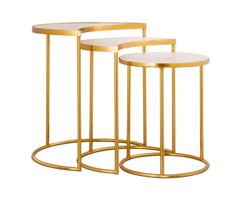 CRESCENT NESTING TABLES Big thumbnail 2