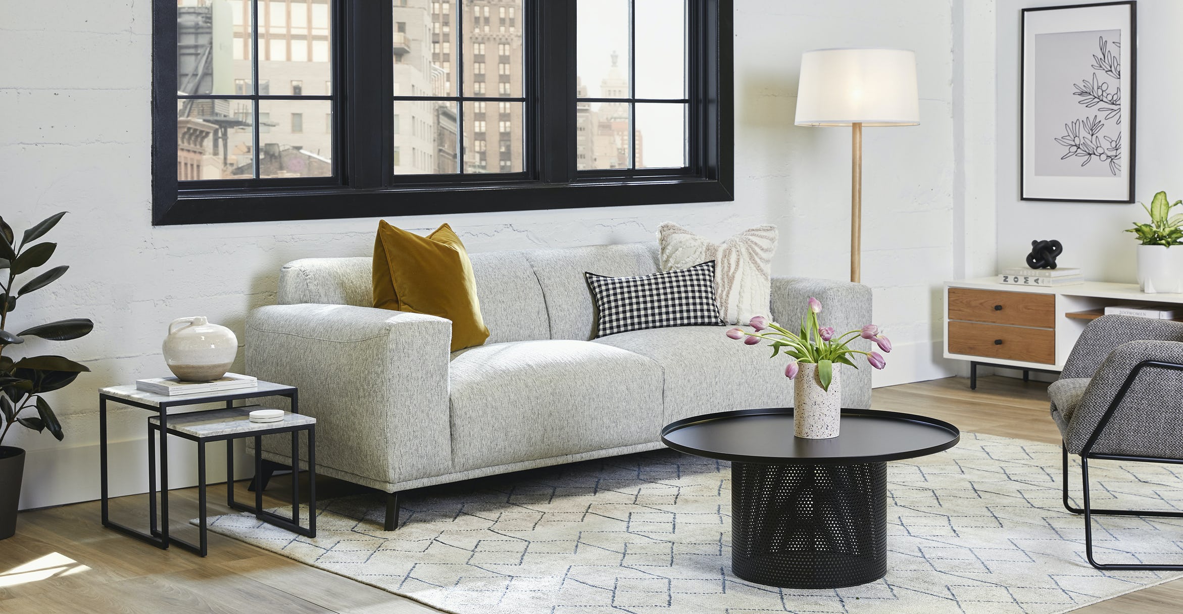 Volu Vanilla Cream Sofa thumbnail 2