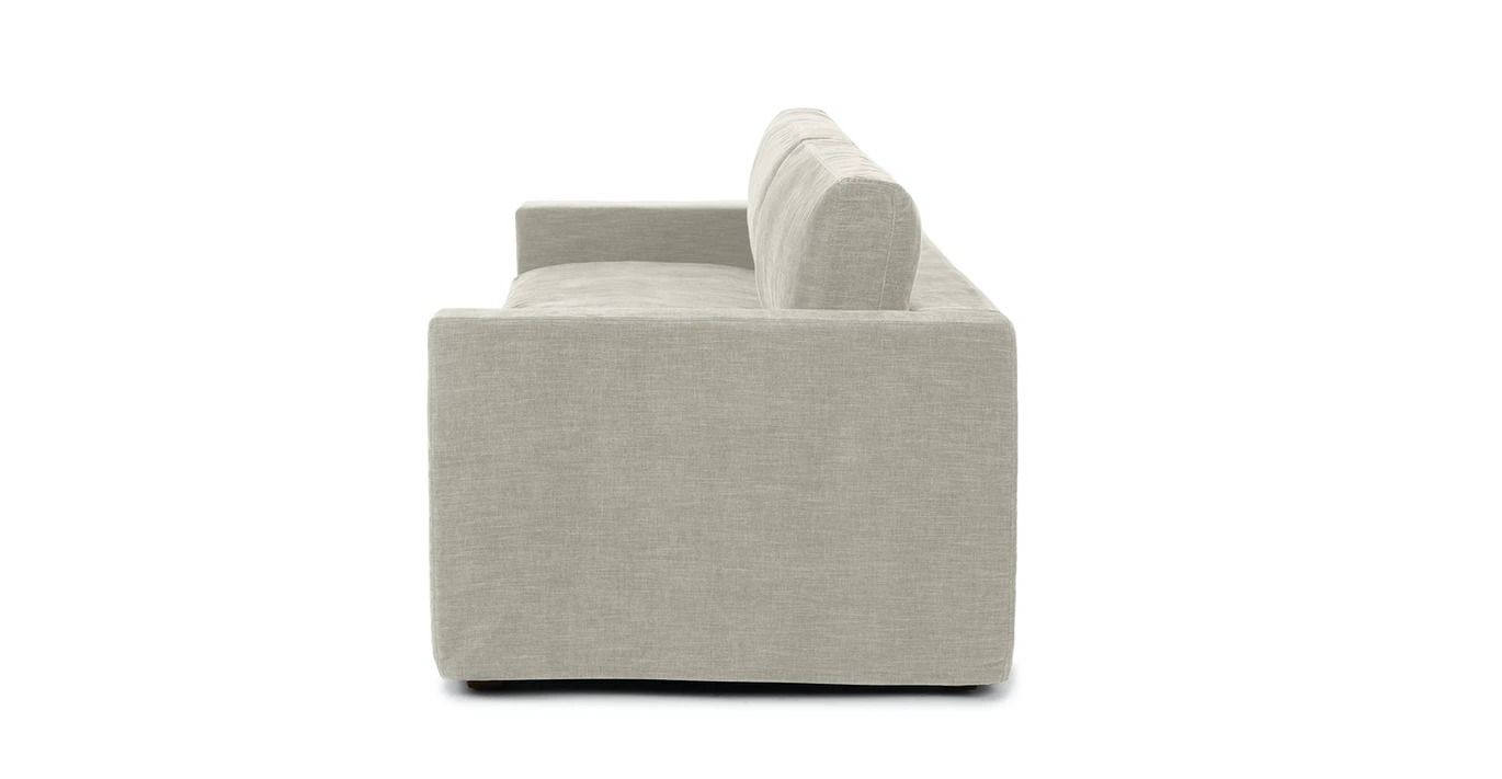 Alzey Whistle Gray Slipcover Sofa thumbnail 3
