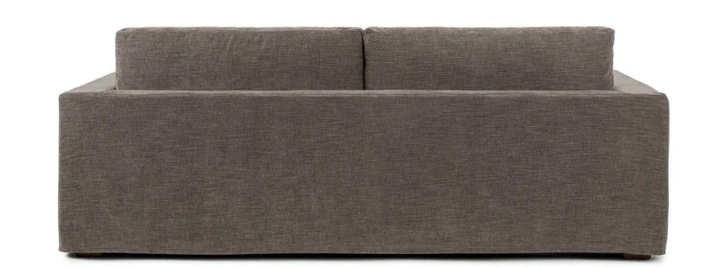 Alzey Geo Gray Slipcover Sofa thumbnail 4