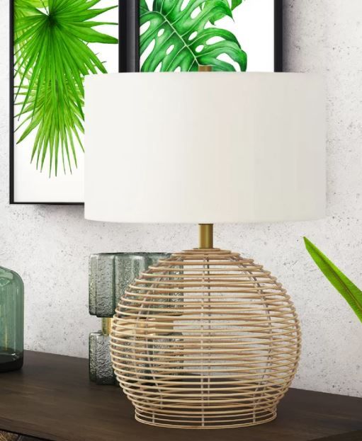 Sampson Beige Table Lamp thumbnail 2