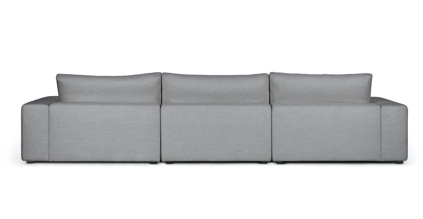 Beta Summit Gray Modular Sofa thumbnail 5