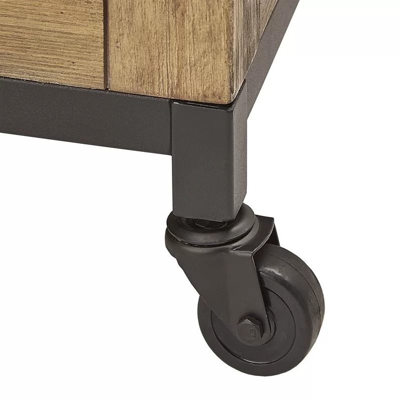 Mikesell Square Storage Trunk Cocktail Table thumbnail 5