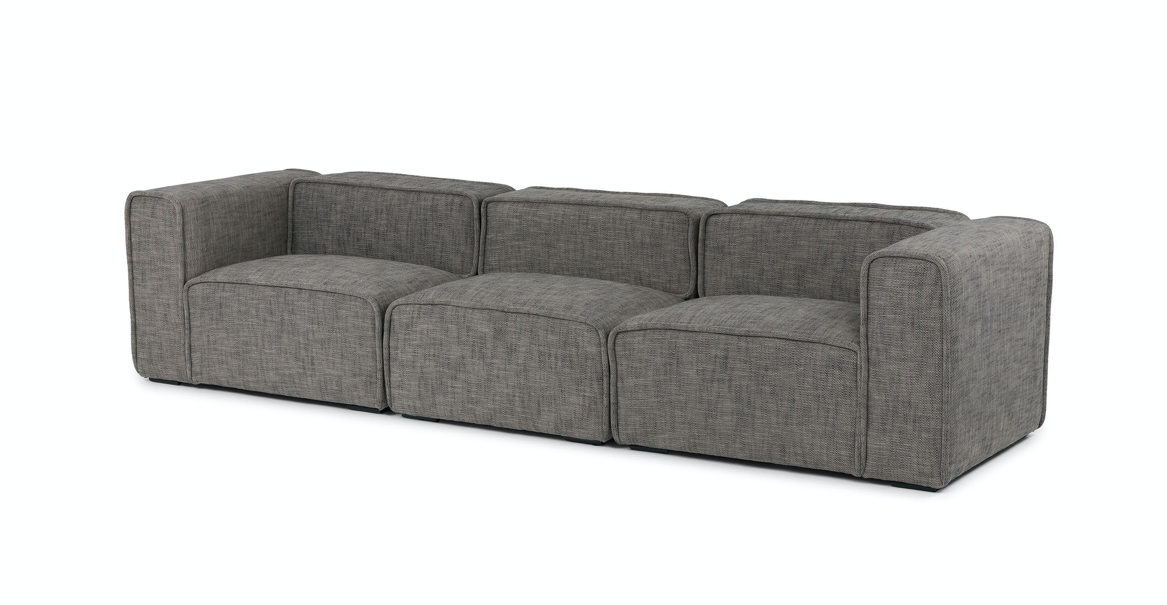 Quadra Mineral Taupe Modular Sofa thumbnail 2