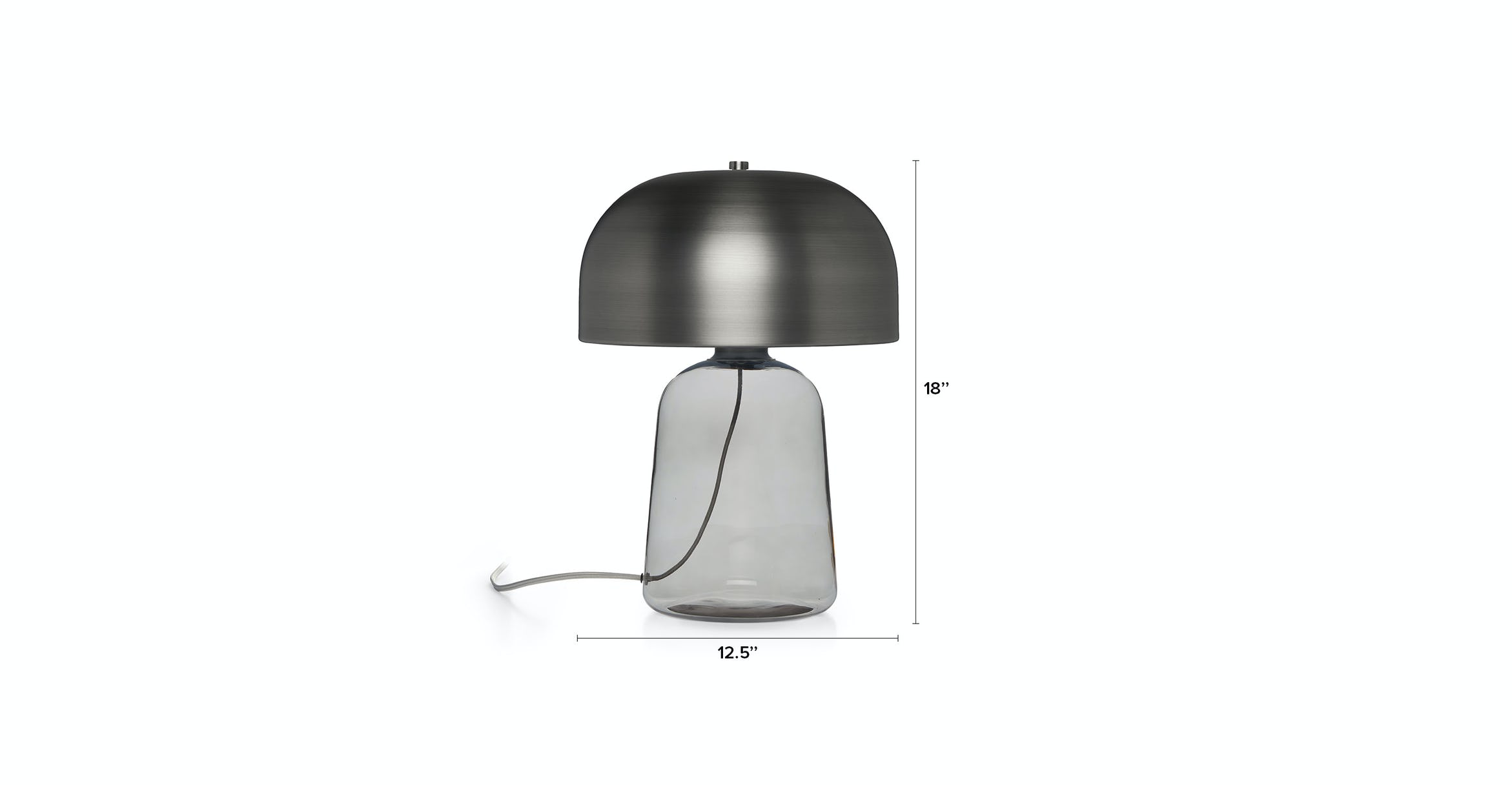 Koepel Gunmetal Table Lamp thumbnail 5