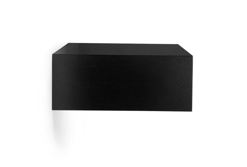 Lenia Black Ash Floating Nightstand thumbnail 2