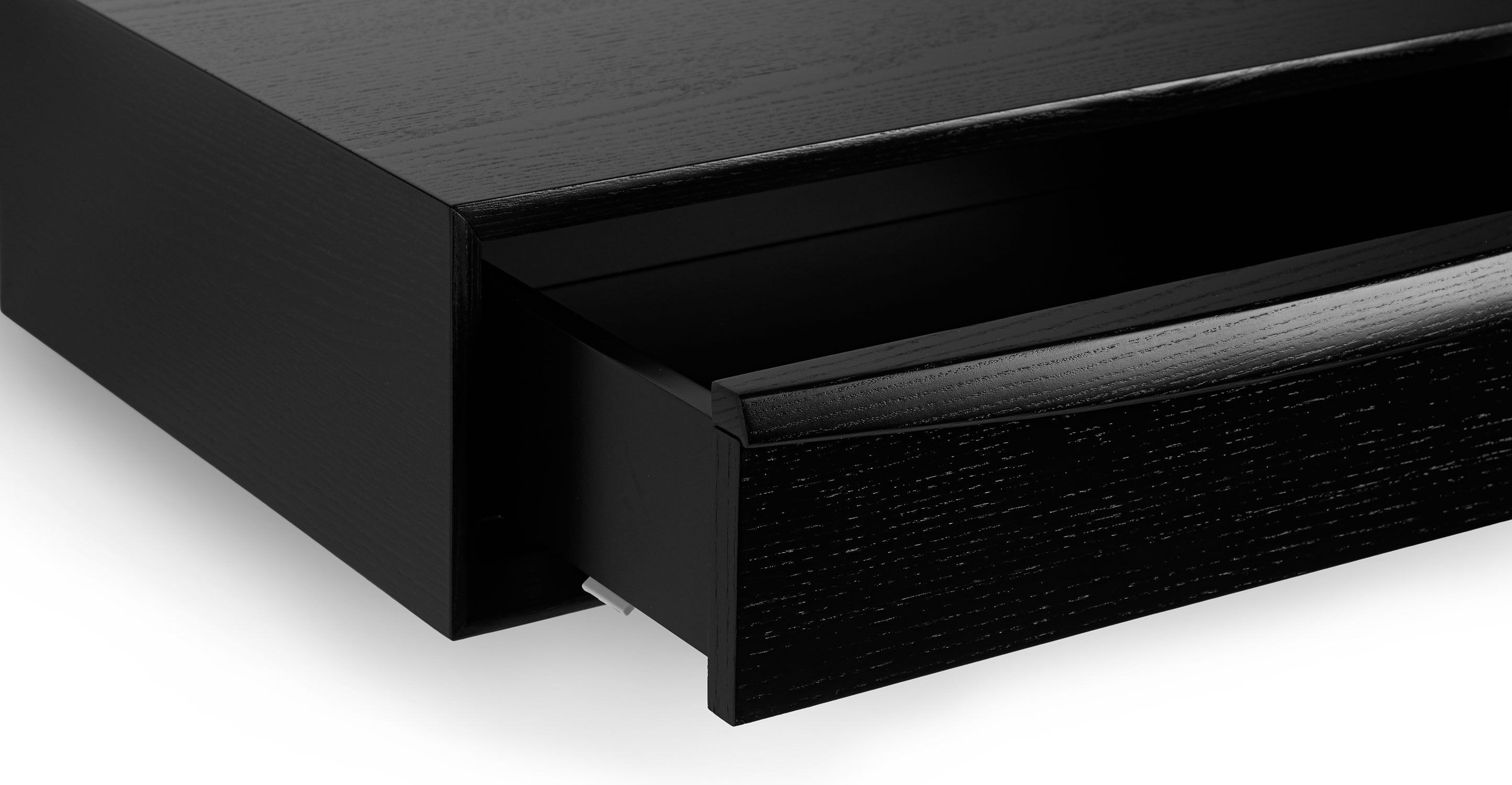 Lenia Black Ash Floating Nightstand thumbnail 5