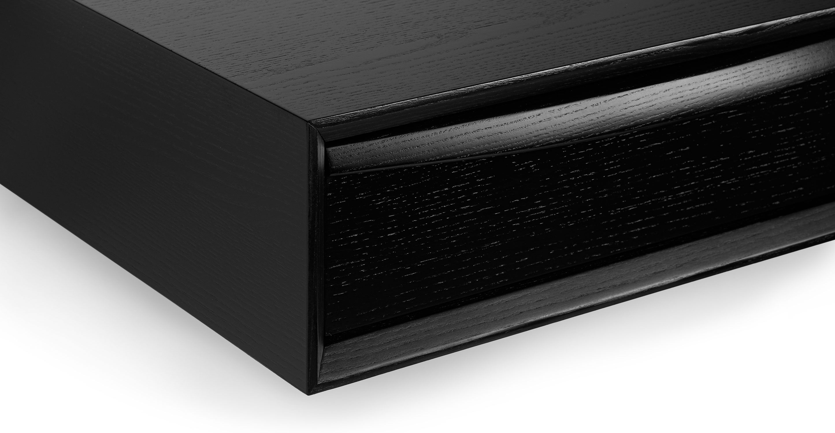 Lenia Black Ash Floating Nightstand thumbnail 6