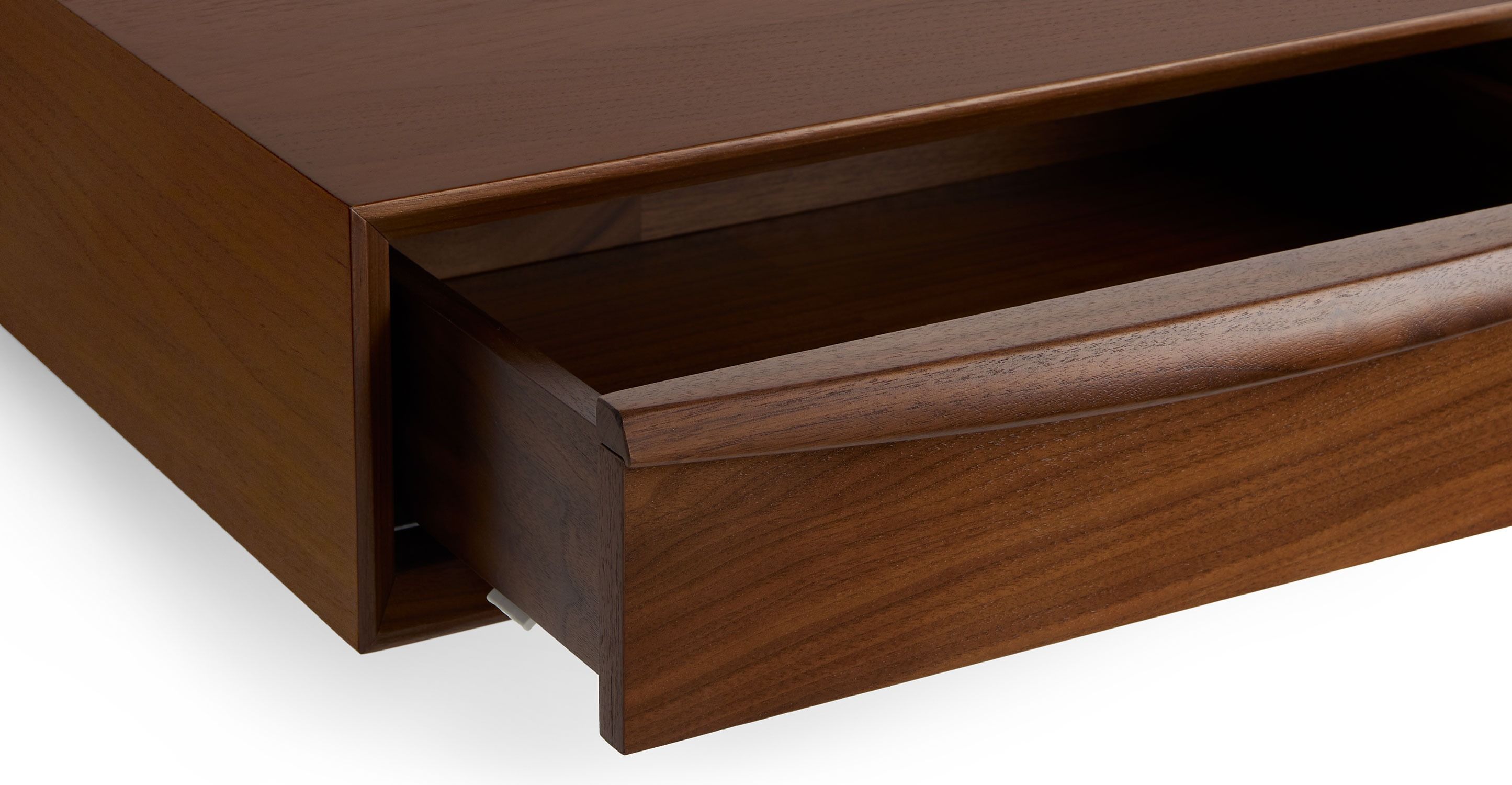 Lenia Walnut Floating Nightstand thumbnail 7