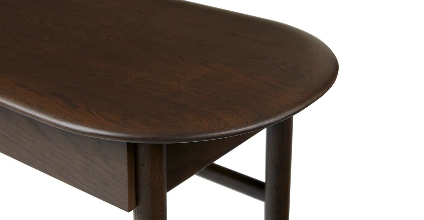 Valis Dark Oak Desk thumbnail 5