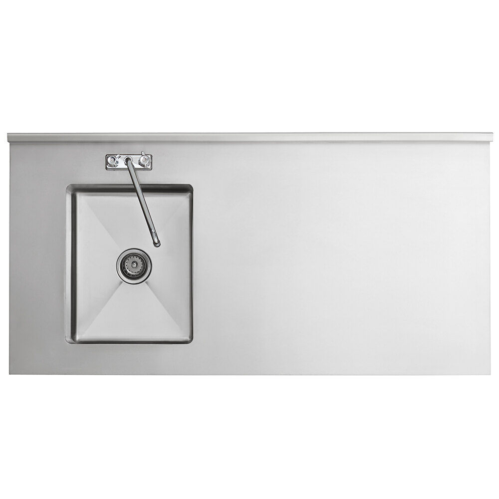 Stainless Steel Work Table with Sink thumbnail 4