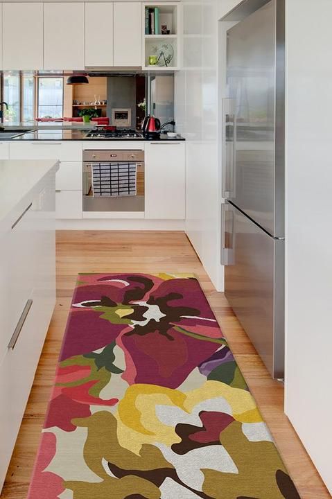 Poppy Floral Brights Rug-2.5'x10' thumbnail 2